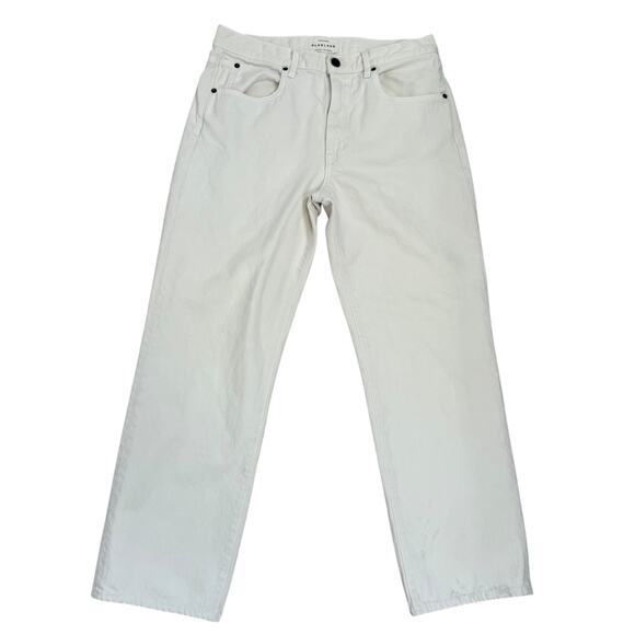 Slvrlake Jeans Size 31 Sophie‎ Cream Denim Made in USA High Rise - Picture 1 of 9